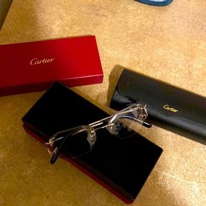 Cartier glasses barely worn